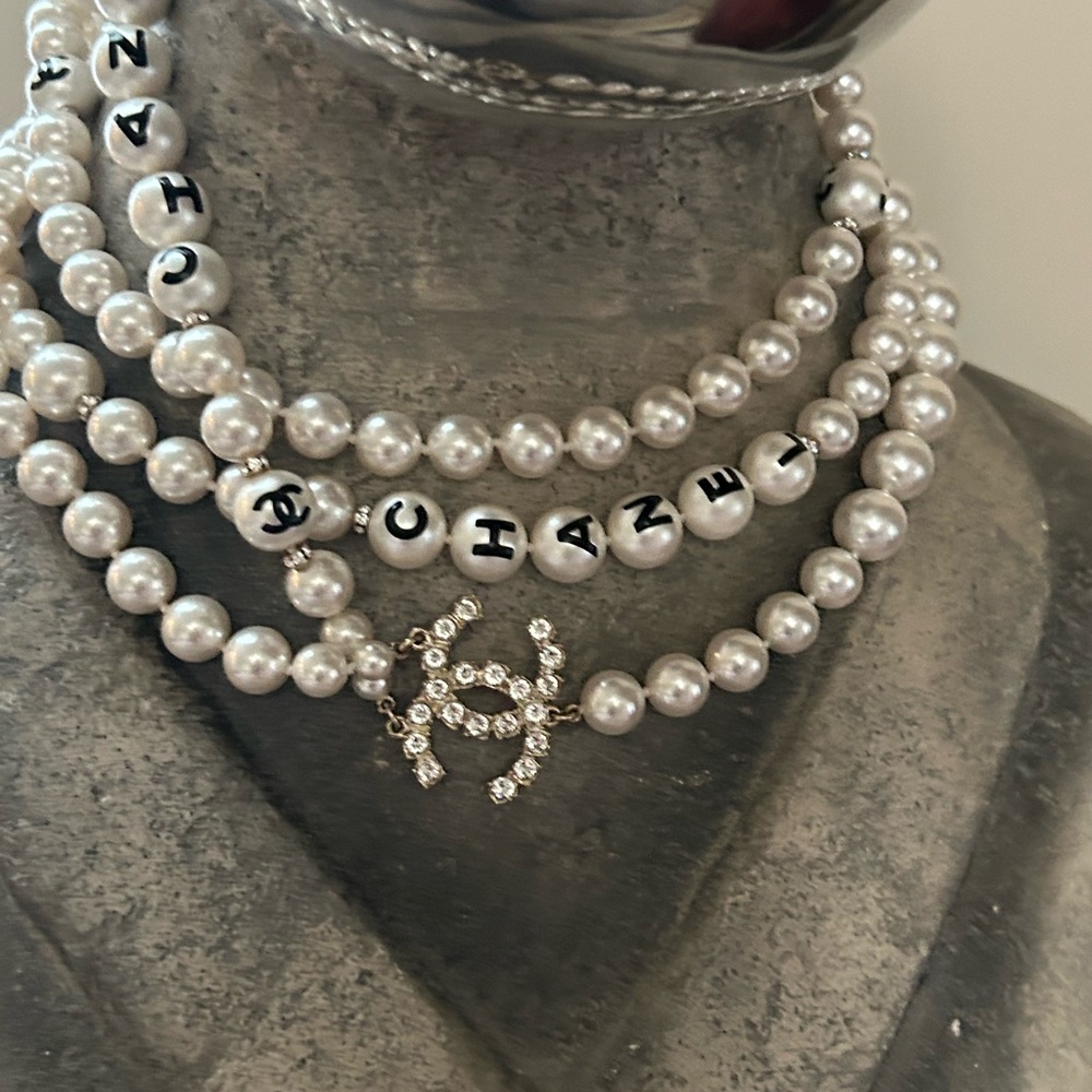 Chanel 42 Inch White Pearl Necklace - Picture 12 of 15